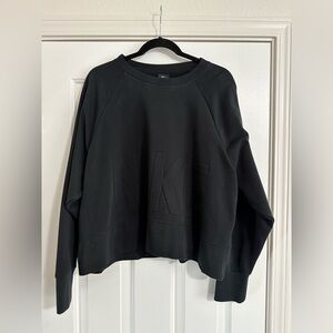 Black Nike Crop Sweatshirt